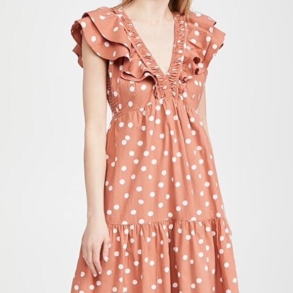 New Roller Rabbit Polkadot Tiered Dress - Picture 5 of 9